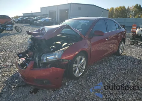 2011 Chevrolet Cruze Ltz from USA, damaged, VIN 1G1PH5S99B7152765
